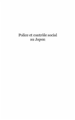 Cover Police et controle social au Japon (eBook, PDF)