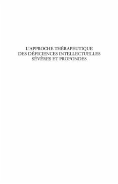 L'approche therapeutique des deficiences intellectuelles sev (eBook, PDF)