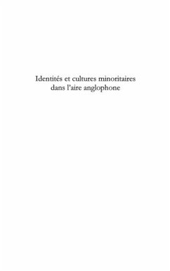 Cover Identites et cultures minoritaires ... (eBook, PDF)