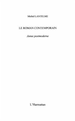 Cover Le roman contemporain - janus postmoderne (eBook, PDF)