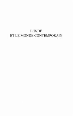 L'inde et le monde contemporain - histoire des relations int (eBook, PDF)