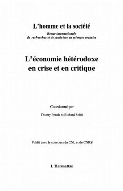 L'economie heterodoxe en crise et en critique (eBook, PDF)