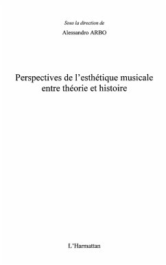 Perspectives de l'esthetiquemusicale (eBook, ePUB) Perspectives de l'esthetiquemusicale (eBook, ePUB)