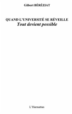 Cover Quand l'universite se reveille (eBook, ePUB)