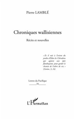 Chroniques wallisiennes - recits et nouvelles (eBook, PDF)