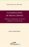 Classification de melvil dewey - modele pour une bibliotheco (eBook, ePUB)