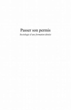 Passer son permis - sociologied'une for (eBook, PDF)