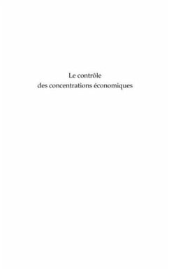 Cover Le controle des concentrations economiques (eBook, PDF)