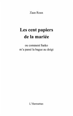 LES CENT PAPIERS DE LA MARIEE (eBook, ePUB)