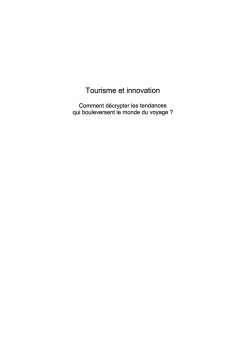 Tourisme et innovation (eBook, ePUB)