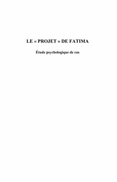 Projet de fatima - etude psychologique de cas (eBook, PDF)
