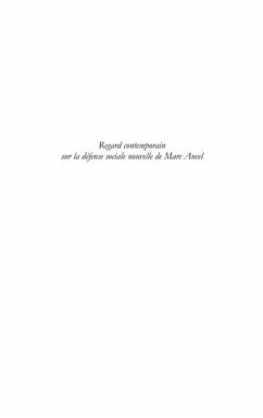 Regard contemporain sur la defense socia (eBook, ePUB) Regard contemporain sur la defense socia (eBook, ePUB)