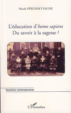 education d'homo sapiens du savoir a la sagesse (eBook, ePUB)