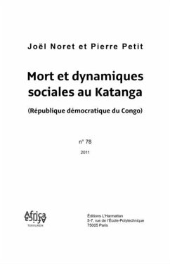 Mort et dynamiques sociales auKatanga (eBook, PDF)