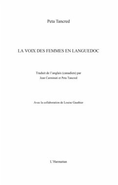 La voix des femmes en languedoc (eBook, PDF)