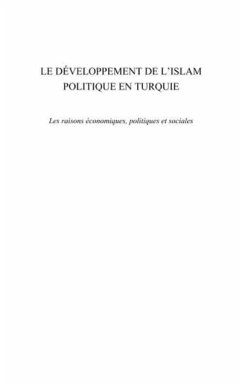 Le developpement de l'islam politique en turquie - les raiso (eBook, PDF)