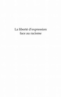 Cover La liberte d'expression face au racisme - etude de droit com (eBook, PDF)