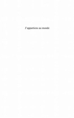Cover J'appartiens au monde (eBook, PDF)