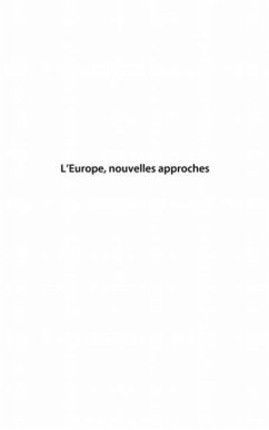 L'Europe, nouvelles approches (eBook, PDF)