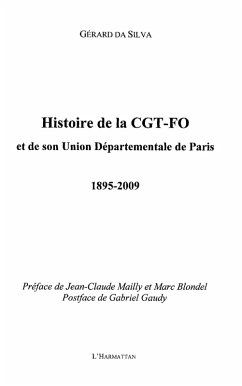 Histoire de la cgt-fo et de son union departementale de pari (eBook, ePUB)