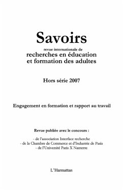 Engagement en formation et rapport trava (eBook, ePUB) Engagement en formation et rapport trava (eBook, ePUB)