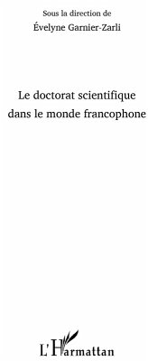 Le doctorat scientifique dans le monde francophone (eBook, ePUB)