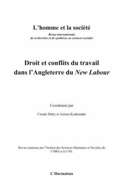Droit et conflits du travail dans l'angl (eBook, PDF)