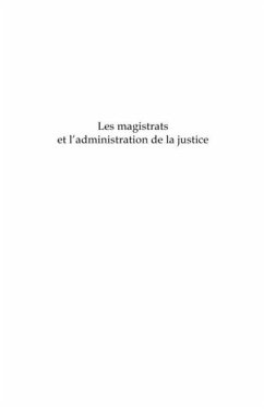 Les magistrats et l'administration de la (eBook, PDF) Les magistrats et l'administration de la (eBook, PDF)