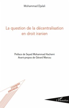 La question de la decentralisation en dr (eBook, ePUB) - Mohammad Djalali, Mohammad Djalali