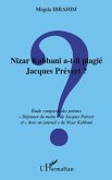 Nizar kabbani a-t-il plagie jacques prevert ? - etude compar (eBook, ePUB)