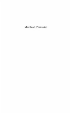 Marchand d'intensite (eBook, PDF)