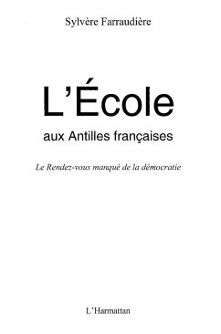 Ecole aux Antilles francaisesL' (eBook, ePUB)