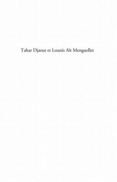 Tahar djaout et lounis aIt menguellet - (eBook, PDF)