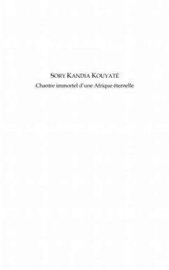Cover Sory kandia kouyate - chantre immortel d'une afrique eternel (eBook, PDF)