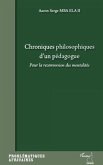 Chroniques philosophiques d'unpedagogue (eBook, ePUB)