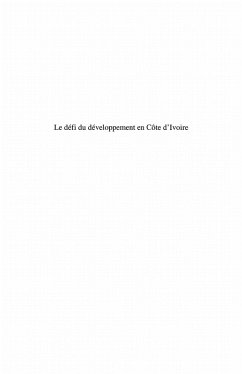Le defi du developpement en Cote d'Ivoire (eBook, ePUB)
