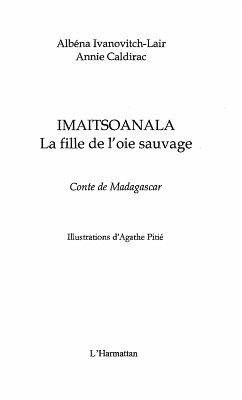 Cover Imaitsoanala la fille de l'oiesauvage (eBook, ePUB)