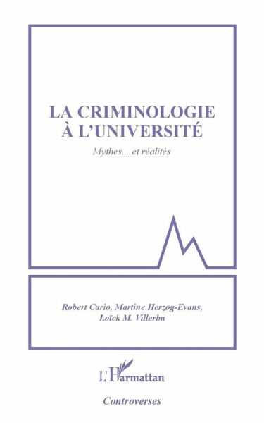 CRIMINOLOGIE A L'UNIVERSITE (eBook, ePUB) CRIMINOLOGIE A L'UNIVERSITE (eBook, ePUB)