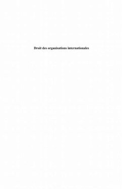 Droit des organisations internationales (eBook, PDF)