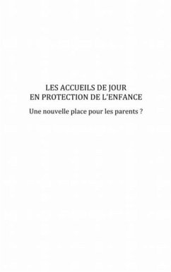 Les accueils de jour en protectiontion de l'enfance (eBook, PDF)