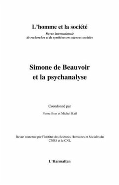 Simone de Beauvoir et la psychanalyse (eBook, PDF)