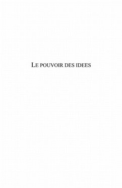 Cover Pouvoir des idees (eBook, ePUB)