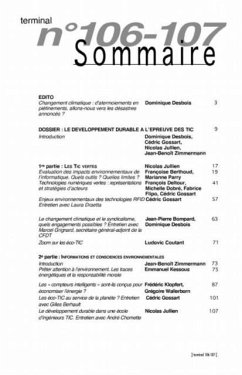 Cover Le developpement durable a l'epreuve des TIC (eBook, PDF)