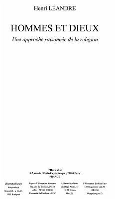 Cover Hommes et dieux (eBook, ePUB)