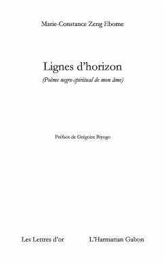 Cover Lignes d'horizon - poeme negro-spiritual (eBook, ePUB)