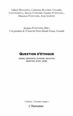 Cover Questions d'ethique (eBook, ePUB)