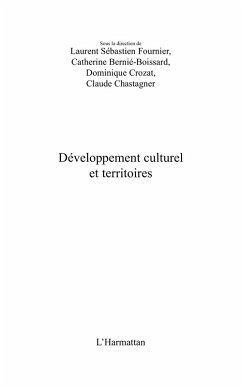 Developpement culturel et territoires (eBook, ePUB) Developpement culturel et territoires (eBook, ePUB)