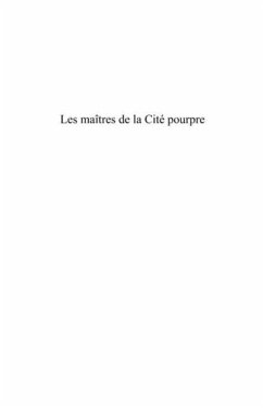 Les maItres de la cite pourpre (eBook, PDF)