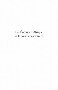 Les evEques d'afrique et le concile vatican ii - participati (eBook, PDF)