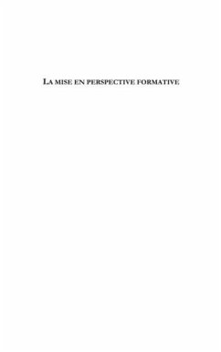 Mise en perspective formative - a l'epreuve d'une retrospect (eBook, PDF)